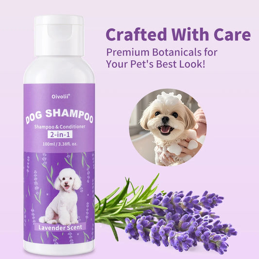 2-in-1 Dog Shampoo & Conditioner – Lavender Fresh