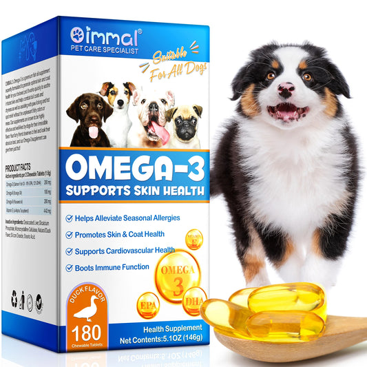 Omega-3 Pet Supplement – Skin, Coat & Immune Support