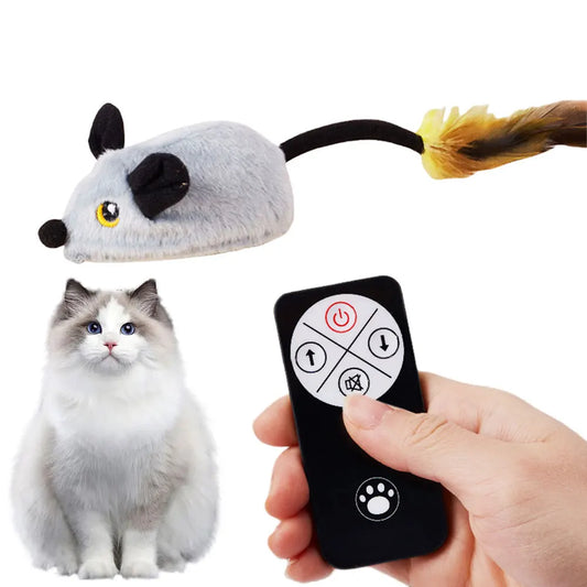 Electronic Moving Mouse Cat Toy