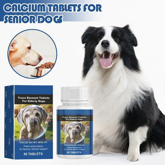 Senior Dog Calcium Supplement – Bone & Nerve Support