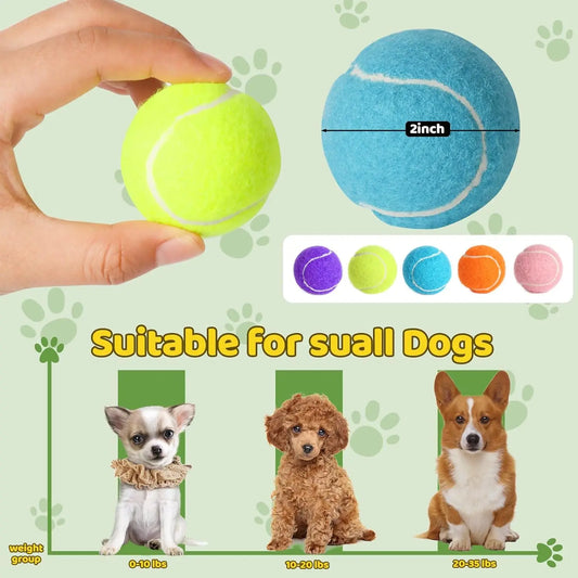 20 Pack Mini Dog Tennis Balls