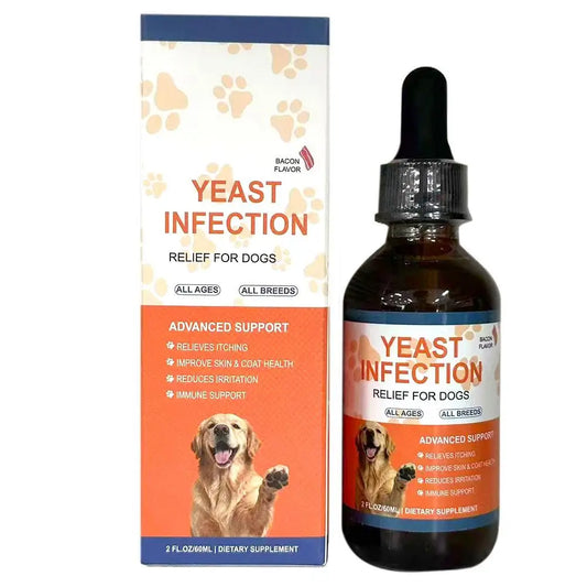 Pet Yeast Drops 60ml – Digestive & Skin Health Supplement
