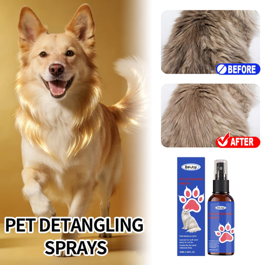 Pet Hair Detangling Spray – Shine & Tangle Care