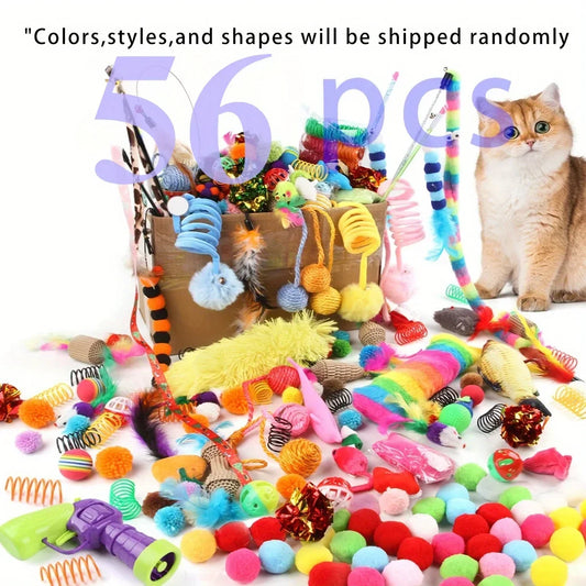Mixed Pack Cat Toys (56/28/14 pcs)