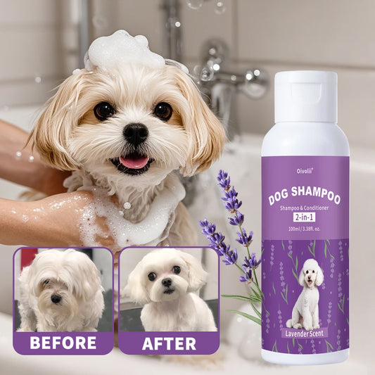 2-in-1 Dog Shampoo & Conditioner – Lavender Fresh
