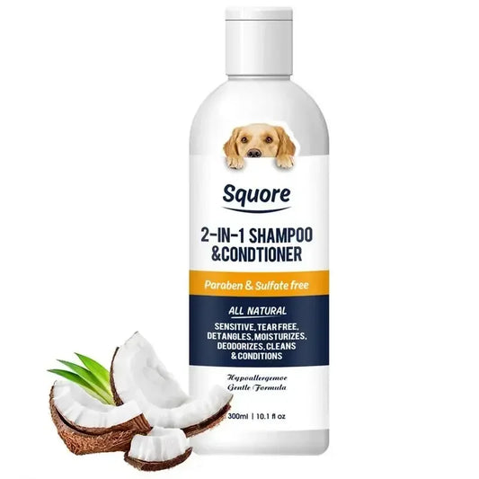 2-in-1 Puppy Shampoo & Conditioner – pH Balanced