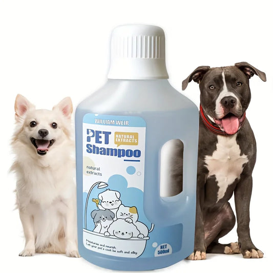 500ml Pet Bath Gel – Gentle Shampoo for Dogs & Cats